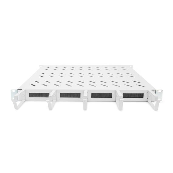 Digitus DN-97680 - Rack shelf - fixed - light grey, RAL 7035 - 1U