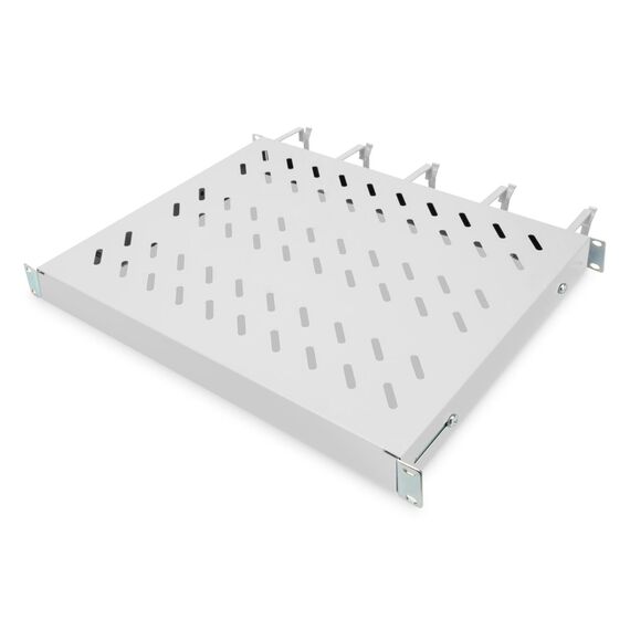 Digitus DN-97680 - Rack shelf - fixed - light grey, RAL 7035 - 1U
