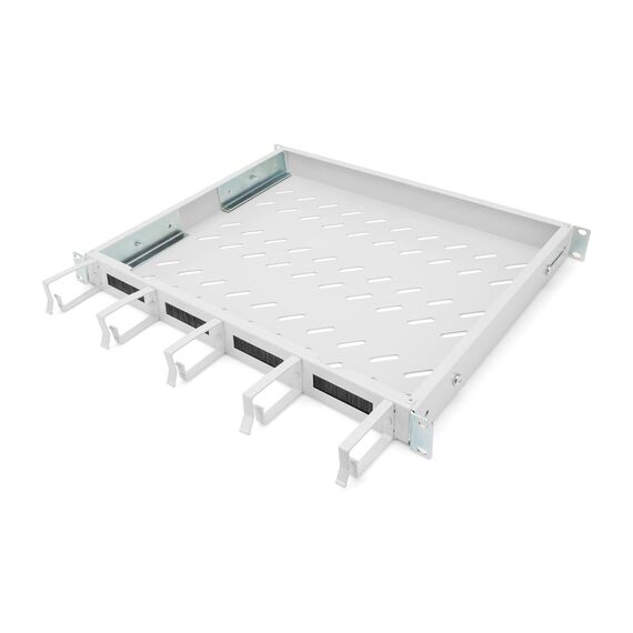 Digitus DN-97680 - Rack shelf - fixed - light grey, RAL 7035 - 1U
