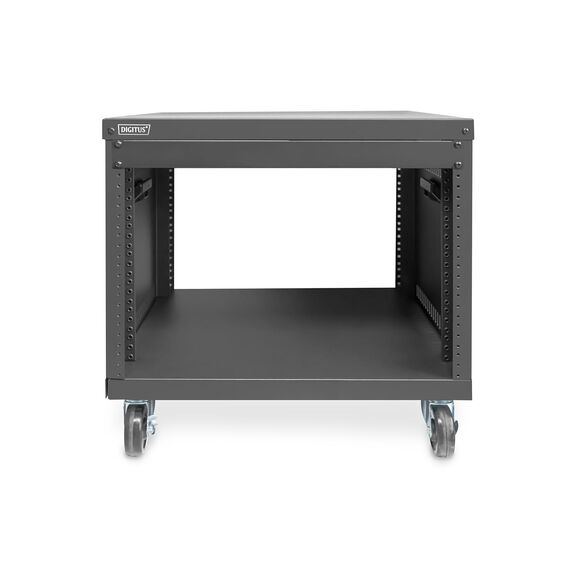Digitus - Rack cabinet - black, RAL 9005 - 8U - 19" | DN-48000