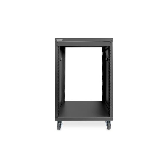 Digitus - Rack cabinet - black, RAL 9005 - 16U - 19" | DN-48001