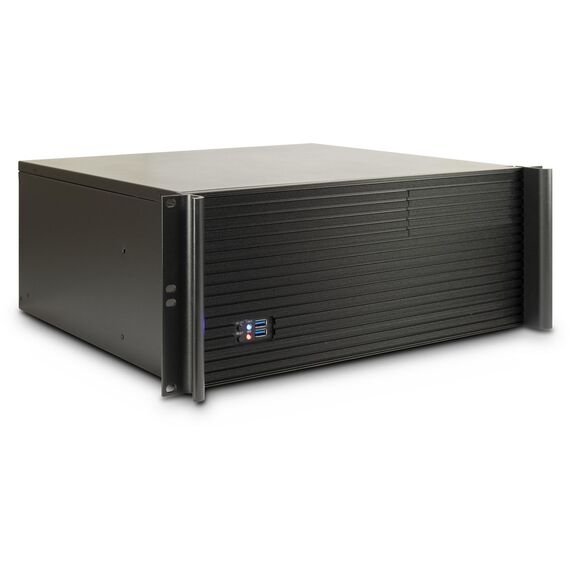 Inter-Tech 4U-K-439L / Rack / Server / Black / ATX / 8 | 88887333