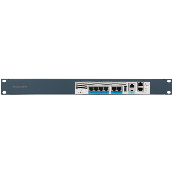 Rackmount.IT RM-CI-T16 / Firewall rack mount / Blue / 1U