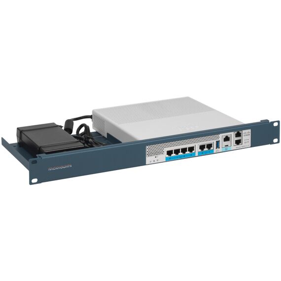 Rackmount.IT RM-CI-T16 / Firewall rack mount / Blue / 1U