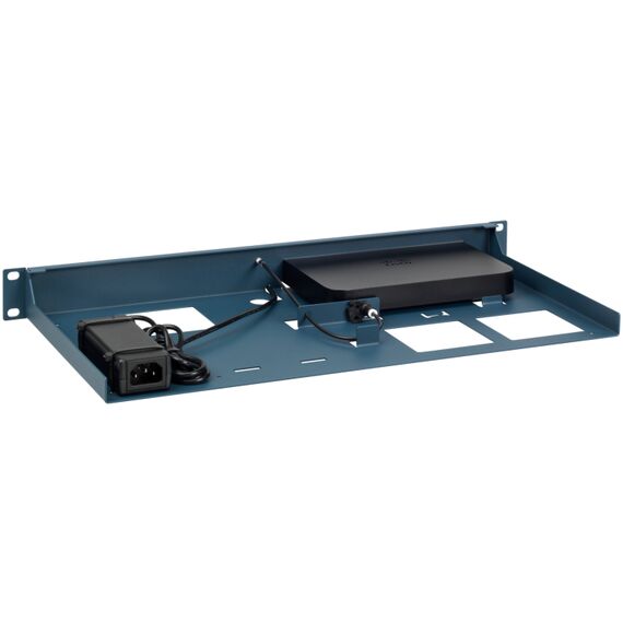 Rackmount.IT RM-CI-T15 / Firewall rack mount / Blue / 1U