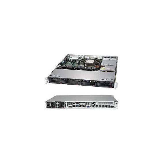 Supermicro SC813M FTQC-R407CB - Rack-mounta | CSE-813MFTQC-R407CB