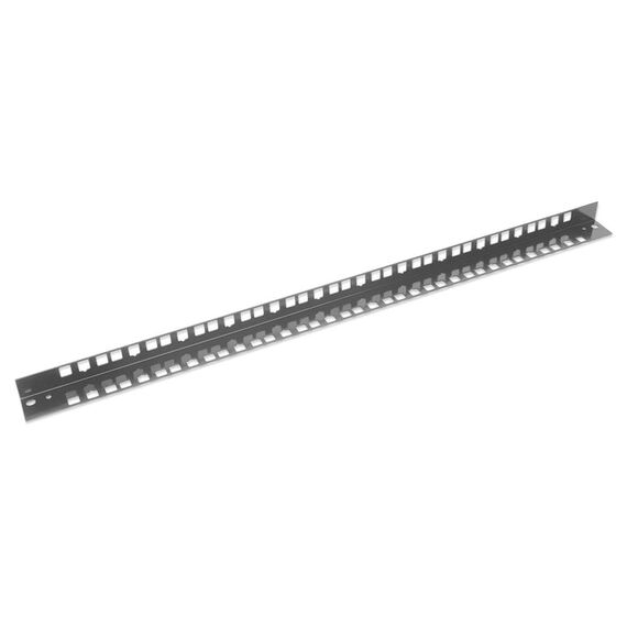Intellinet - Rack cable management panel - grey, RAL 703 | 712453