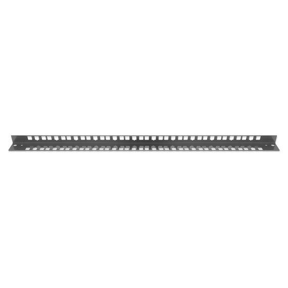 Intellinet - Rack cable management panel - grey, RAL 703 | 712453