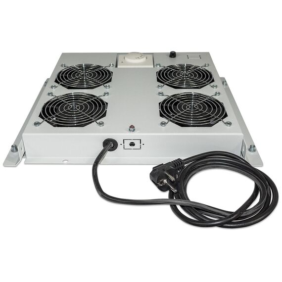 Intellinet 4-Fan Ventilation Unit for 19" Racks, Roof Mo | 712798