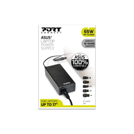 PORT - Power adapter - AC 100-240 V - 65 Watt - Europ | 900093-AS
