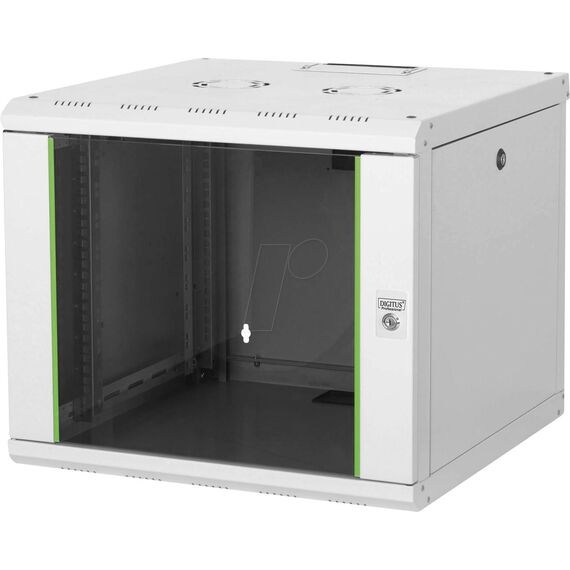 DIGITUS SoHoline DN-19 09U-6/6 - Cabinet - wall mountable - grey,