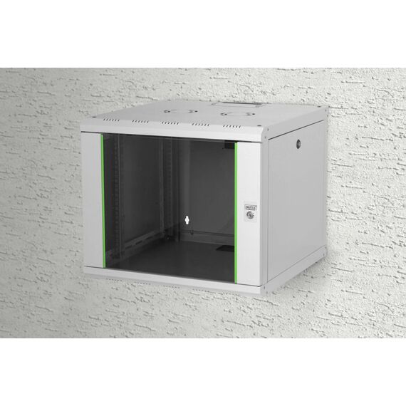 DIGITUS SoHoline DN-19 09U-6/6 - Cabinet - wall mountable - grey,