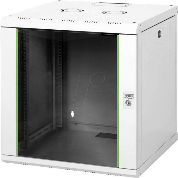 DIGITUS SoHoline DN-19 12U-6/6 - Cabinet - wall mountable - grey,