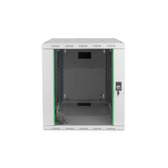 DIGITUS SoHoline DN-19 12U-6/6 - Cabinet - wall mountable - grey,