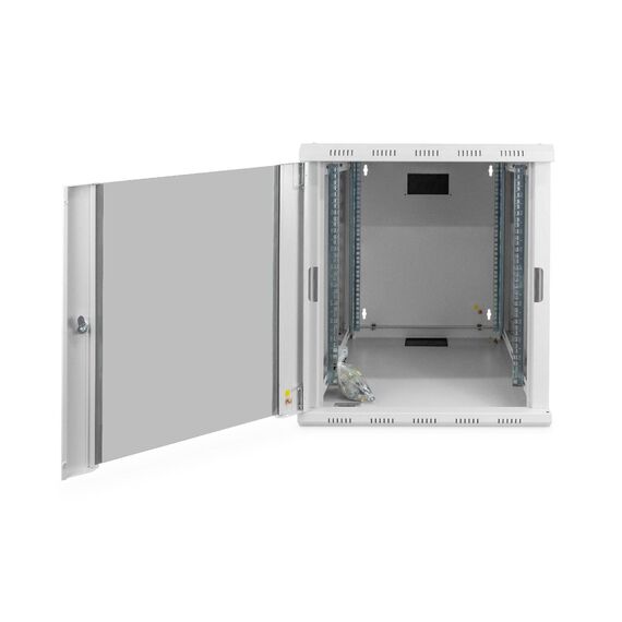 DIGITUS SoHoline DN-19 12U-6/6 - Cabinet - wall mountable - grey,