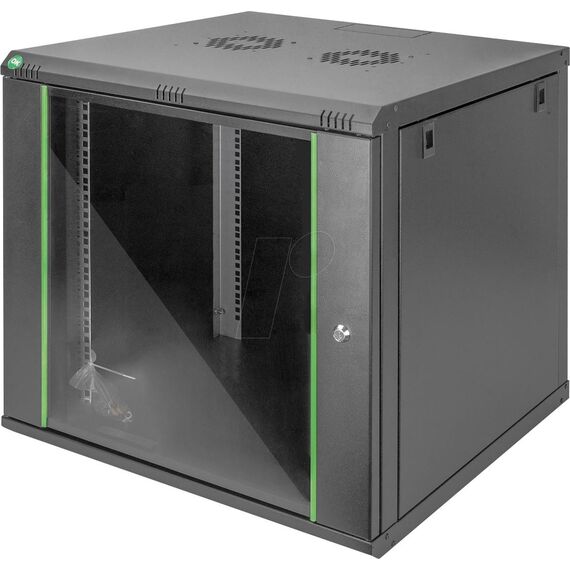 DIGITUS Dynamic Basic DN-19 09U-6/6-EC-SW - Rack cabinet - wall m