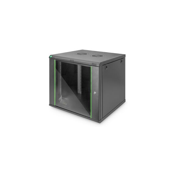 DIGITUS Dynamic Basic DN-19 09U-6/6-EC-SW - Rack cabinet - wall m