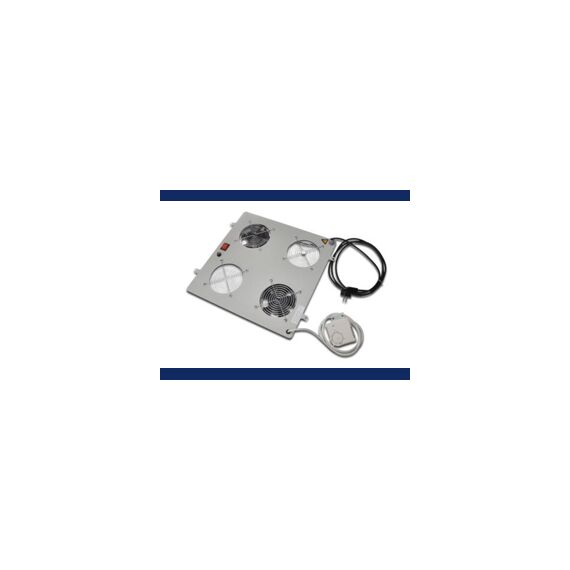Digitus DN-19 FAN-2-N - Rack fan tray - with 2 cooling fans, ther