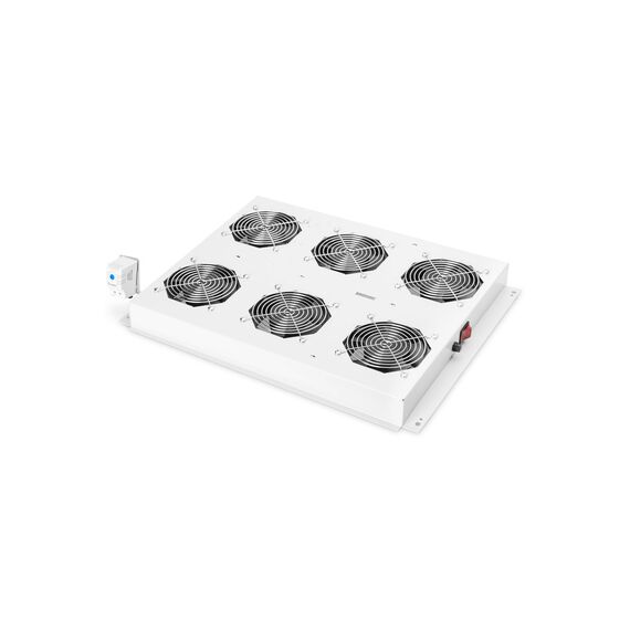 Digitus DN-19 FAN-6-SRV - Rack roof with 2 fans - with 6 cooling