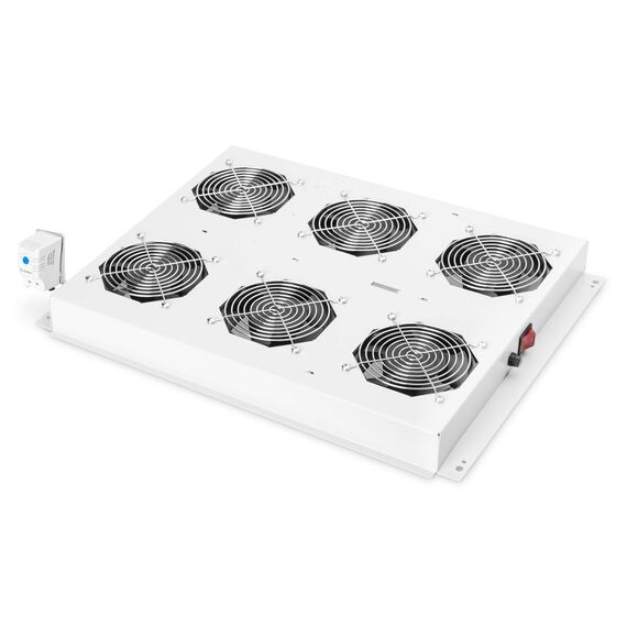 Digitus DN-19 FAN-6-SRV - Rack roof with 2 fans - with 6 cooling