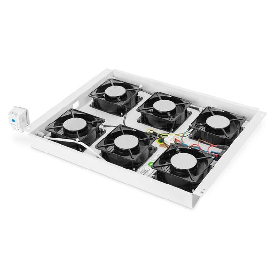 Digitus DN-19 FAN-6-SRV - Rack roof with 2 fans - with 6 cooling