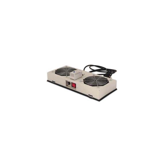 DIGITUS Professional DN-19 FAN-2-WM-I - Rack fan tray - with 2 co