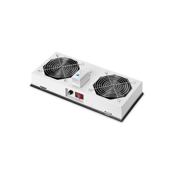 DIGITUS Professional DN-19 FAN-2-WM-I - Rack fan tray - with 2 co