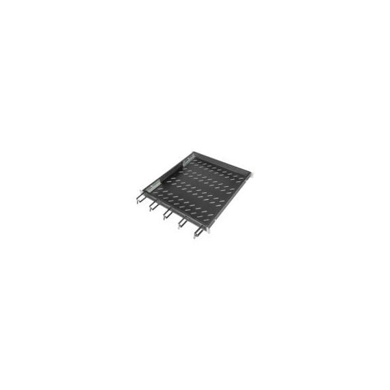 Digitus DN-97683 - Rack shelf - fixed - black, RAL 9005 - 1U - 19