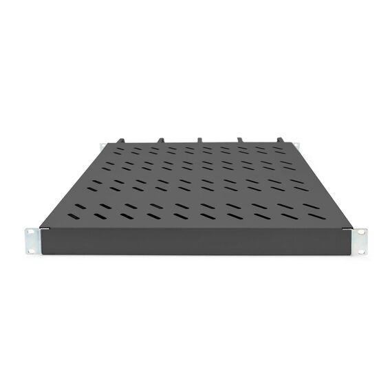 Digitus DN-97683 - Rack shelf - fixed - black, RAL 9005 - 1U - 19