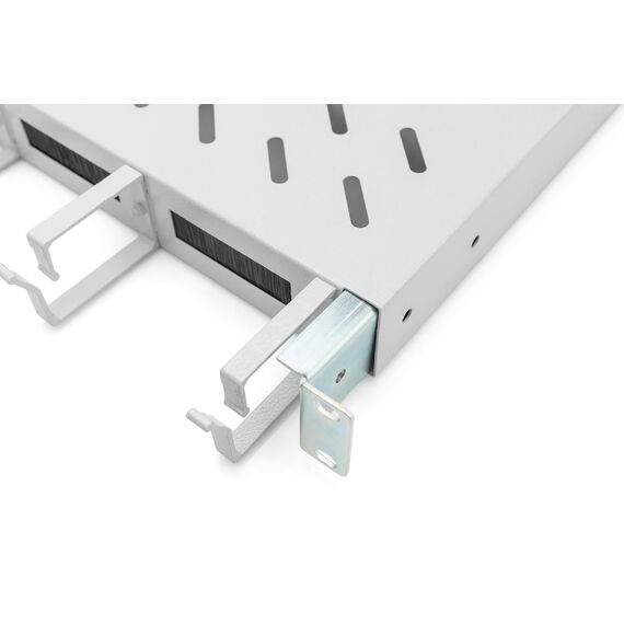 Digitus - Rack shelf - with cable management - light g | DN-97684