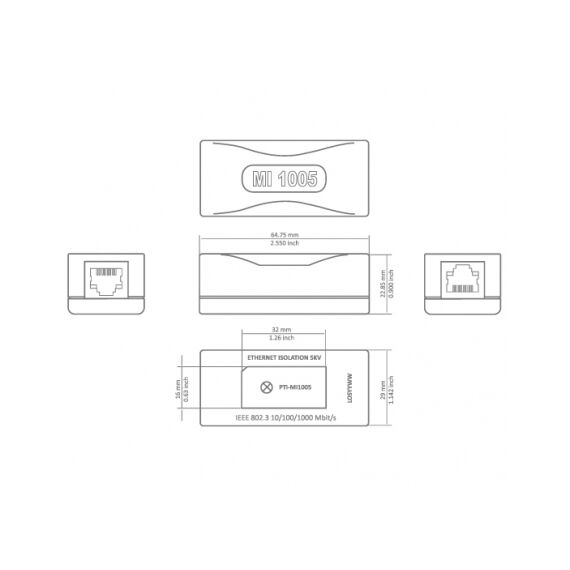 Baaske MED MI 1005 - Surge isolator | 2005674