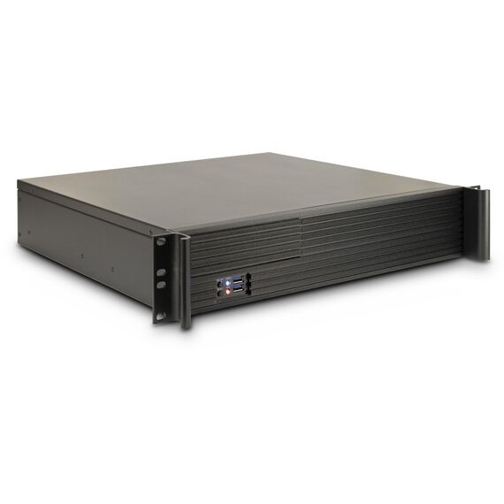 Inter-Tech 2U-K-240L / Rack / Server / Black / 80 mm / | 88887331