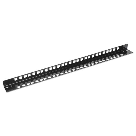 Intellinet - Rack cable management panel - grey, RAL 703 | 712446