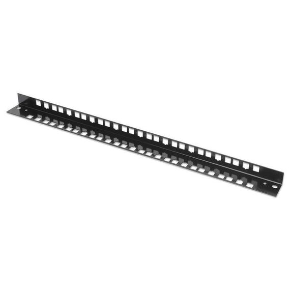 Intellinet - Rack cable management panel - grey, RAL 703 | 712446