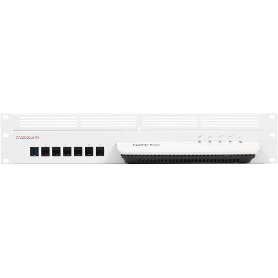 Rackmount.IT RM-FB-T7 / White / 1.3U/2U / AVM FRITZ!Box 5590 AVM