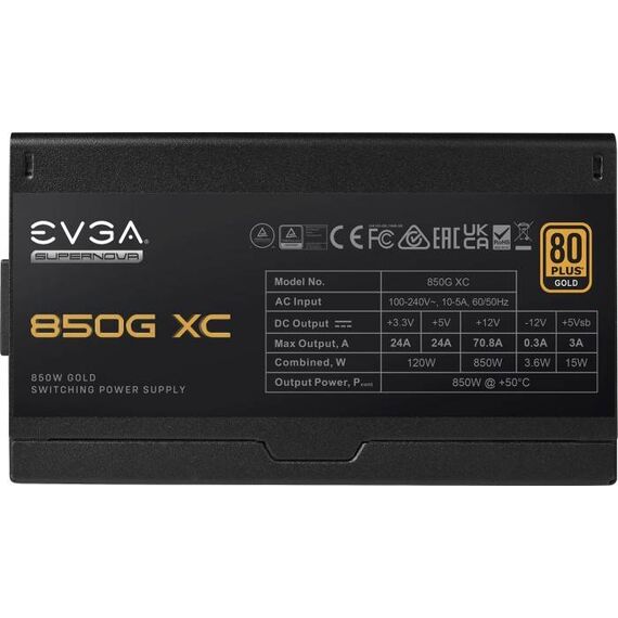 EVGA 850W SuperNOVA 850 G XC Fully Modular 5205G0850K2