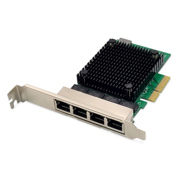 Digitus 4 port 2.5 Gigabit Ethernet network card, RJ45 | DN-10136