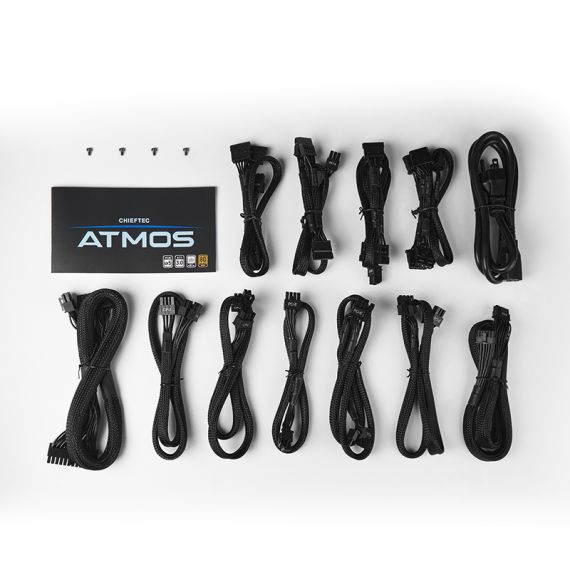 Chieftec Atmos / 750 W / 100 - 240 V / 50/60 Hz / 20+ | CPX-750FC