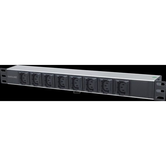 Intellinet 19" 1U Rackmount Anti-Shedding 8-Output C13 P | 163651