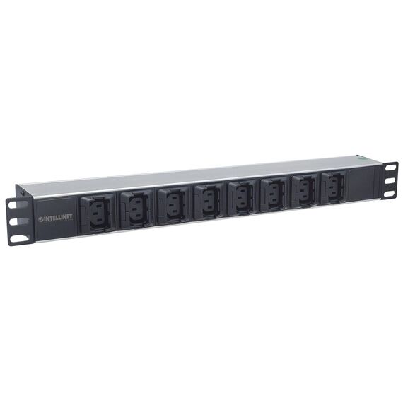 Intellinet 19" 1U Rackmount Anti-Shedding 8-Output C13 P | 163651