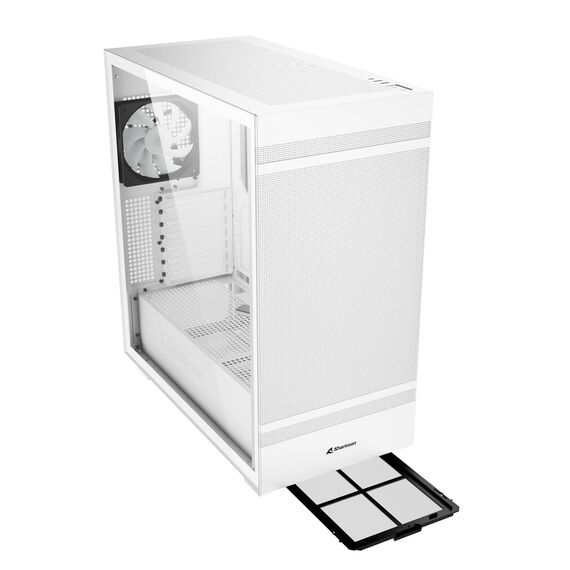 Sharkoon REBEL C50 RGB ATX / Full Tower / PC / Wh | 4044951038251