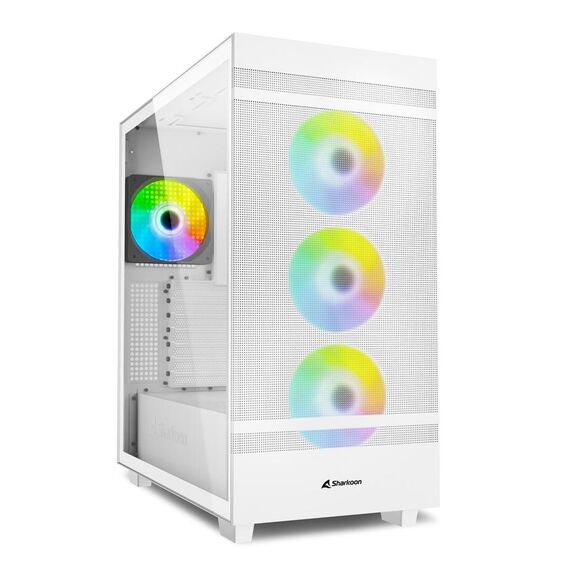 Sharkoon REBEL C50 RGB ATX / Full Tower / PC / Wh | 4044951038251