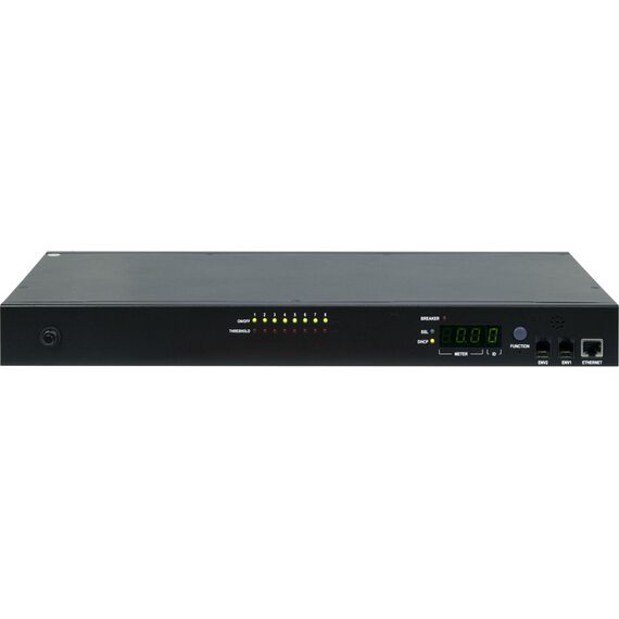 Inter-Tech SD-1688 / Switched / Steel / Black / 8 AC o | 88887381