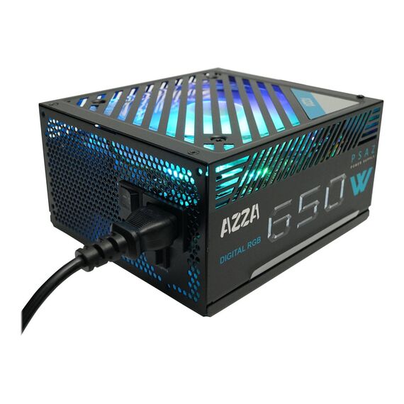 AZZA - Power supply (internal) - ATX12V / EPS12V | PSAZ 650W-ARGB