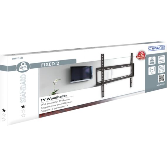 Schwaiger FIXED 2 - Bracket for flat panel - screen | LWHF5535513