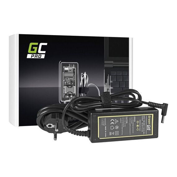 Green Cell PRO - Power adapter - AC - 65 Watt - black - f | AD49P