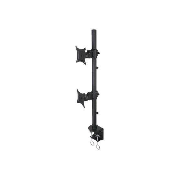 TECHly - Mounting kit - for 2 monitors - black -  | ICA-LCD-350-D