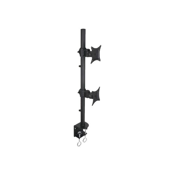 TECHly - Mounting kit - for 2 monitors - black -  | ICA-LCD-350-D
