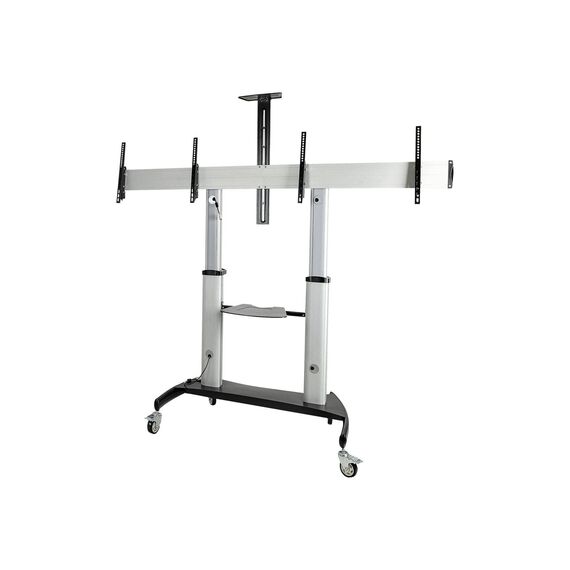 StarTech.com Dual TV Cart for 37-60in VESA TVs up to | STNDMTVDUO