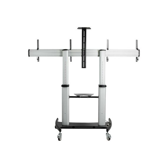 StarTech.com Dual TV Cart for 37-60in VESA TVs up to | STNDMTVDUO
